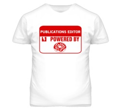 Publications Editors Fueled by Donuts Occupations T Shirt