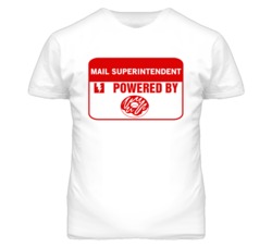 Mail Superintendents Fueled by Donuts Occupations T Shirt