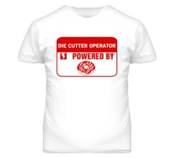 Die Cutter Operators Fueled by Donuts Occupations T Shirt