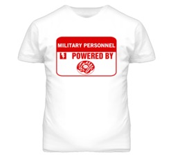 Military Personnels Fueled by Donuts Occupations T Shirt