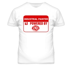 Industrial Painters Fueled by Donuts Occupations T Shirt