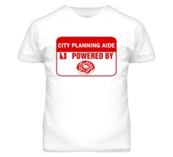 City Planning Aides Fueled by Donuts Occupations T Shirt