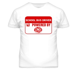 School Bus Drivers Fueled by Donuts Occupations T Shirt