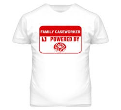 Family Caseworkers Fueled by Donuts Occupations T Shirt
