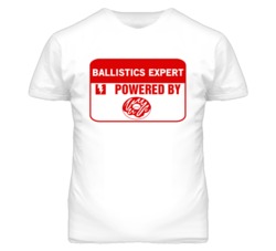 Ballistics Experts Fueled by Donuts Occupations T Shirt