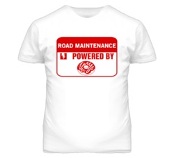 Road Maintenances Fueled by Donuts Occupations T Shirt