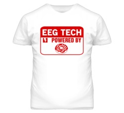 EEG Technologists Fueled by Donuts Occupations T Shirt