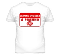 Ceramic Engineers Fueled by Donuts Occupations T Shirt
