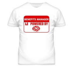 Benefits Managers Fueled by Donuts Occupations T Shirt