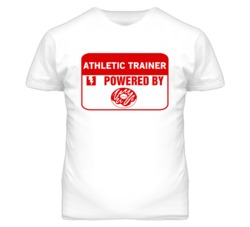 Athletic Trainers Fueled by Donuts Occupations T Shirt