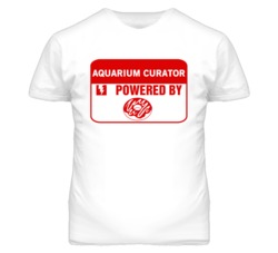 Aquarium Curators Fueled by Donuts Occupations T Shirt