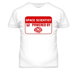 Space Scientists Fueled by Donuts Occupations T Shirt