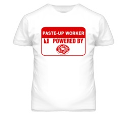 Paste-Up Workers Fueled by Donuts Occupations T Shirt