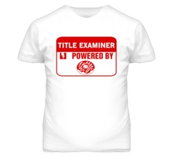 Title Examiners Fueled by Donuts Occupations T Shirt
