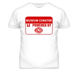 Museum Curators Fueled by Donuts Occupations T Shirt