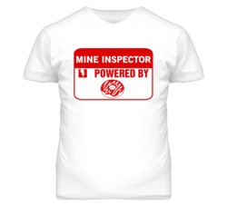 Mine Inspectors Fueled by Donuts Occupations T Shirt