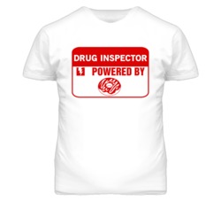 Drug Inspectors Fueled by Donuts Occupations T Shirt