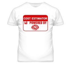 Cost Estimators Fueled by Donuts Occupations T Shirt