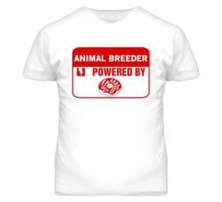 Animal Breeders Fueled by Donuts Occupations T Shirt
