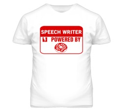 Speech Writers Fueled by Donuts Occupations T Shirt