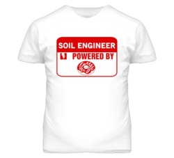 Soil Engineers Fueled by Donuts Occupations T Shirt