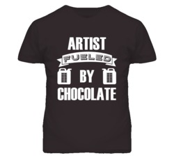 Artist Fueled By Chocolate Occupation T Shirt