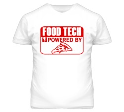 Food Technologists Powered by Pizza Occupations T Shirt