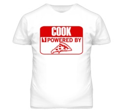 Cook Powered By Pizza Occupation T Shirt