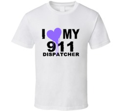 911 Dispatcher I Heart My Occupation T Shirts