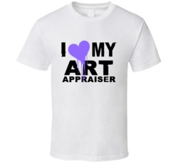 Art Appraiser I Heart My Occupation T Shirts