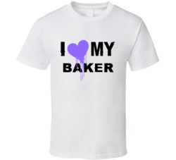 Baker I Heart My Occupation T Shirts