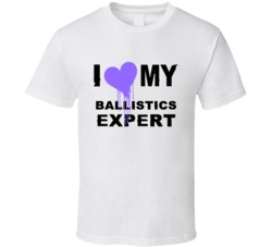 Ballistics Expert I Heart My Occupation T Shirts