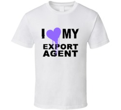 Export Agent I Heart My Occupation T Shirts