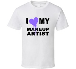 Makeup Artist I Heart My Occupation T Shirts