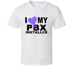 PBX Installer I Heart My Occupation T Shirts