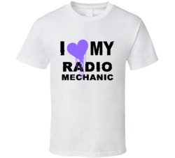 Radio Mechanic I Heart My Occupation T Shirts