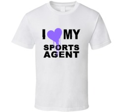 Sports Agent I Heart My Occupation T Shirts