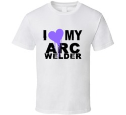 Arc Welder  I Heart My Occupation T Shirts