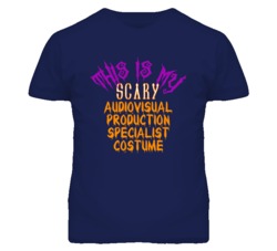 This Is My Scary Audiovisual Production Specialist Costume Funny Hallo