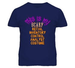 This Is My Scary Retail Inventory Control Analyst Costume Funny Hallow