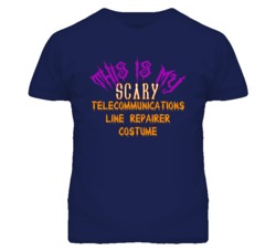 This Is My Scary Telecommunications Line Repairer Costume Funny Hallow