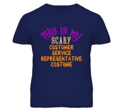 This Is My Scary Customer Service Representative Costume Funny Hallowe