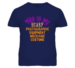 This Is My Scary Photographic Equipment Mechanic Costume Funny Hallowe