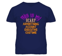 This Is My Scary Advertising Account Executive Costume Funny Halloween