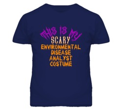 This Is My Scary Environmental Disease Analyst Costume Funny Halloween