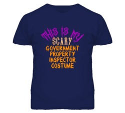This Is My Scary Government Property Inspector Costume Funny Halloween