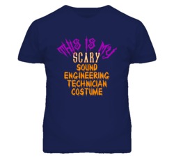 This Is My Scary Sound Engineering Technician Costume Funny Halloween 