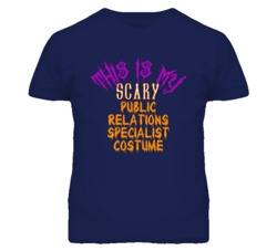 This Is My Scary Public Relations Specialist Costume Funny Halloween T