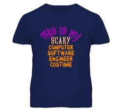 This Is My Scary Computer Software Engineer Costume Funny Halloween T 