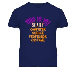 This Is My Scary Computer Science Professor Costume Funny Halloween T 
